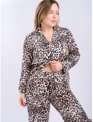 5182TCC Женская пижама (ДЛ.рукав+брюки)